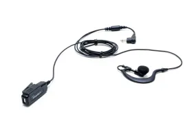 Impact Gold Series Hard-Wired 2-Wire Surveillance Kit with Ear Hanger and Ear Bud M2-G2W-EH1-HW