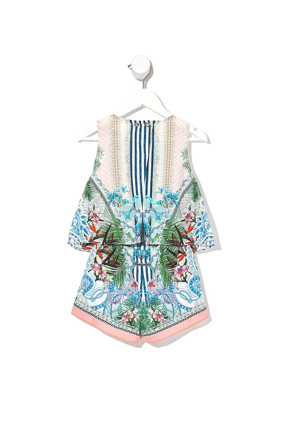 INFANTS DOUBLE LAYER PLAYSUIT BEACH SHACK