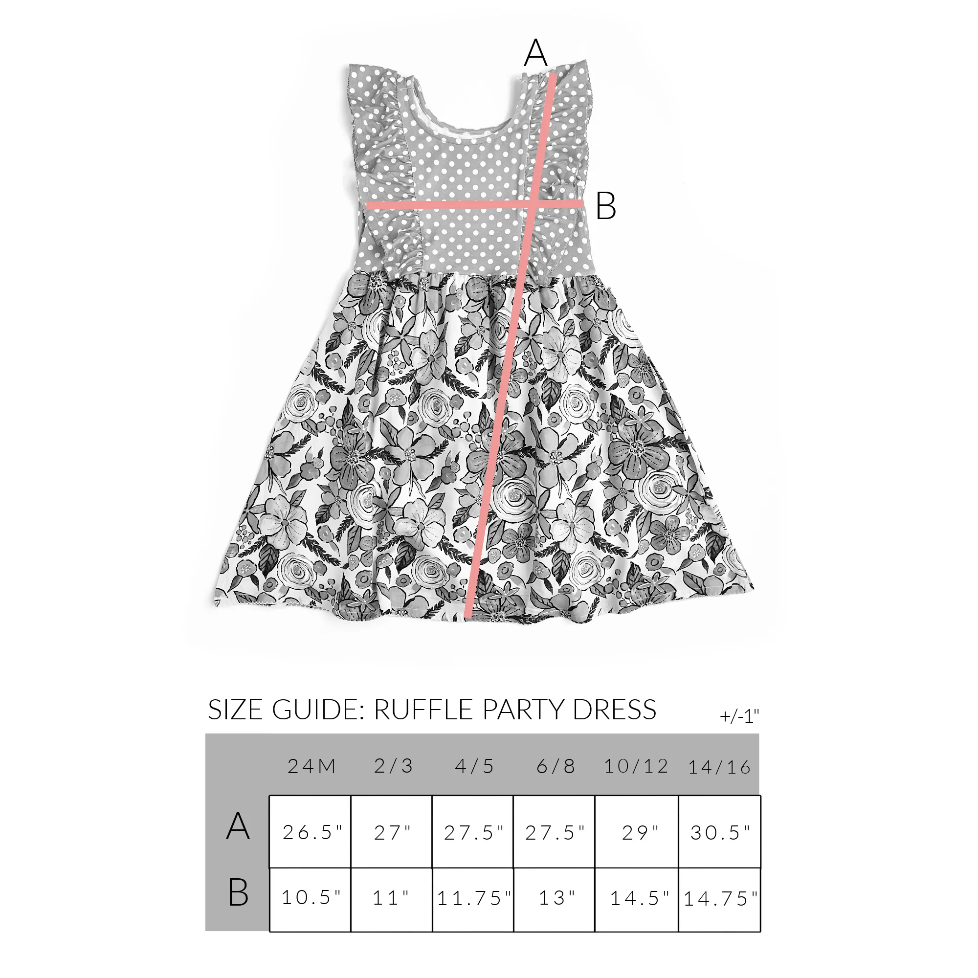 Isla Ruffle PARTY DRESS