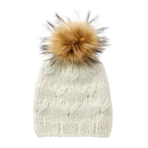 IVORY MOTLEY BEANIE