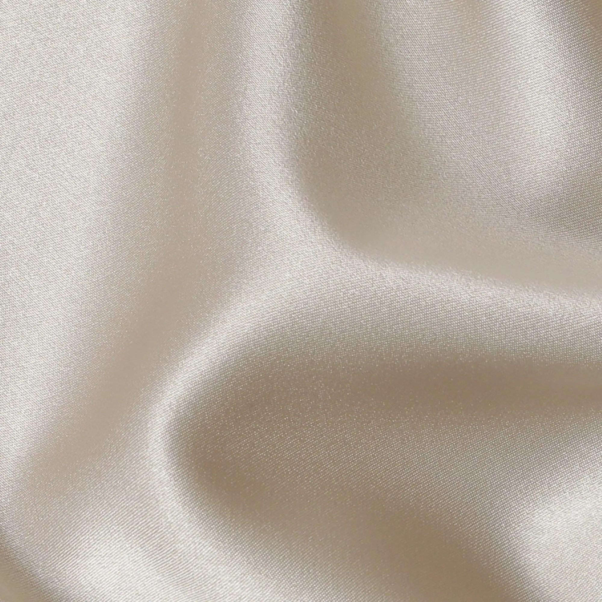 Japanese Crepe Satin Fabric in Classic Cream - 140cm Width - D18268