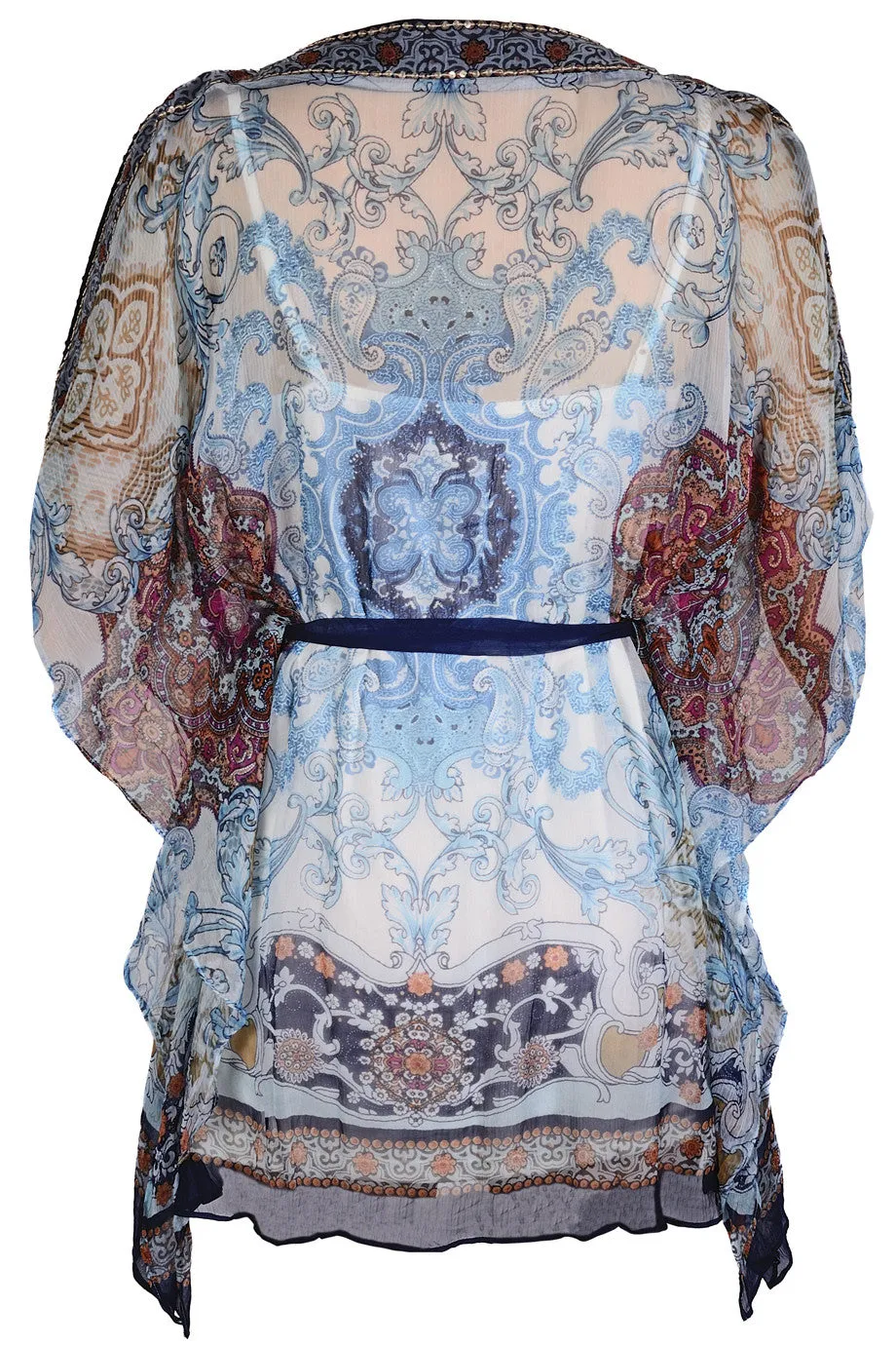 JESSAMINE Paisley Sequin Tunic