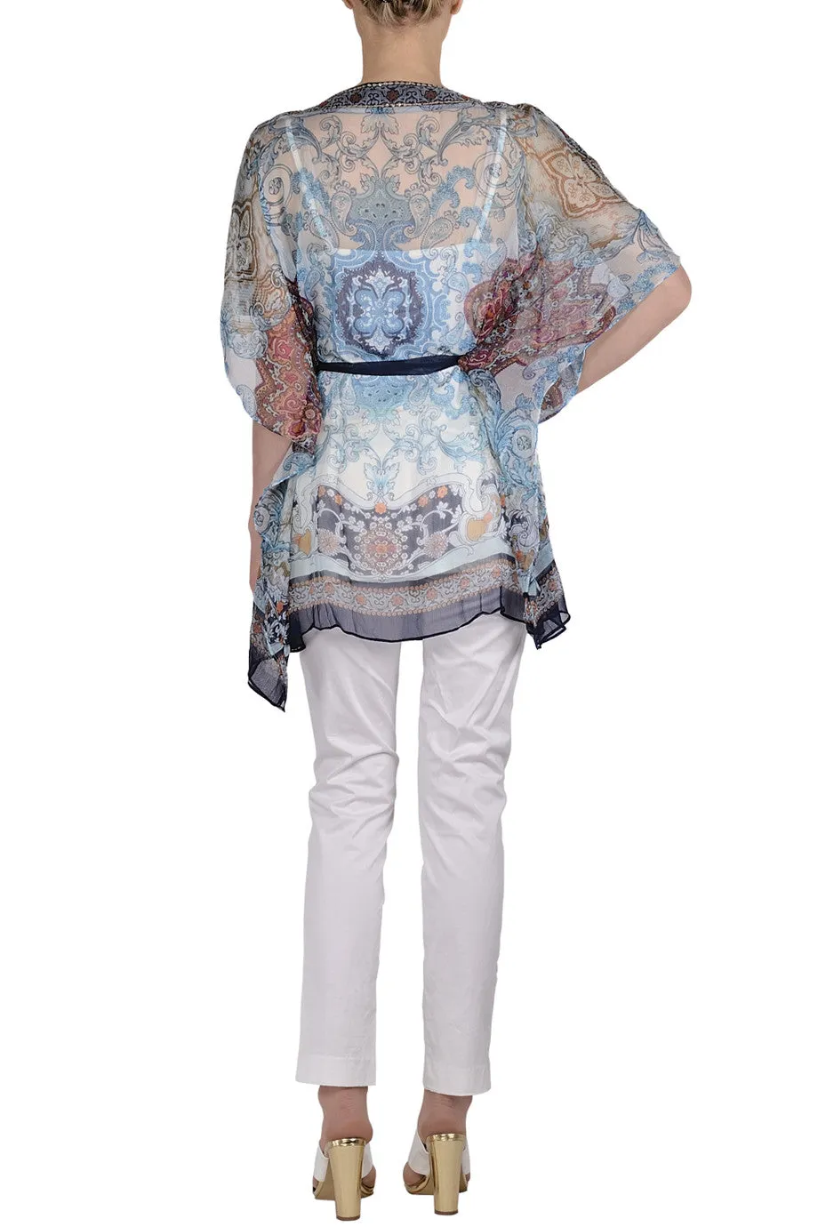 JESSAMINE Paisley Sequin Tunic