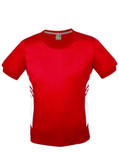 Kids Tasman Tee Red/White