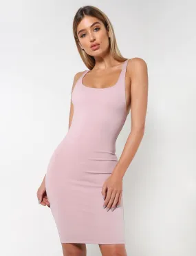 Ky Ky Mini Dress - Blush