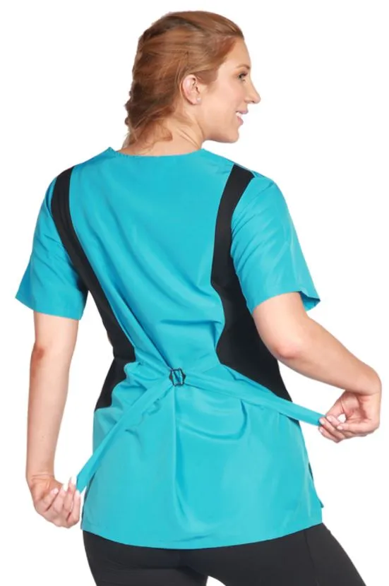 Ladybird Scrub Tunic - Turquoise