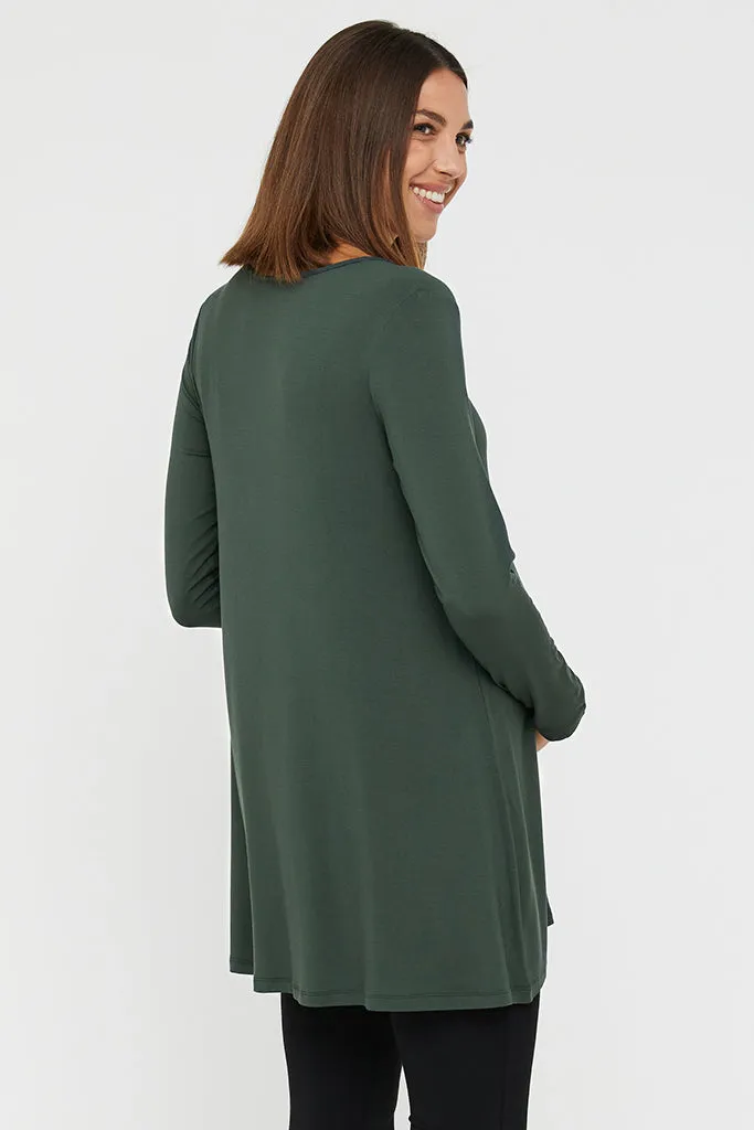 Leanne Maternity Tunic - Forest