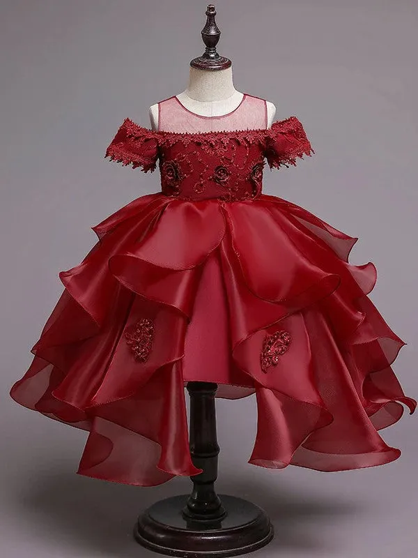 Little Princess Layered Tulle Holiday Dress