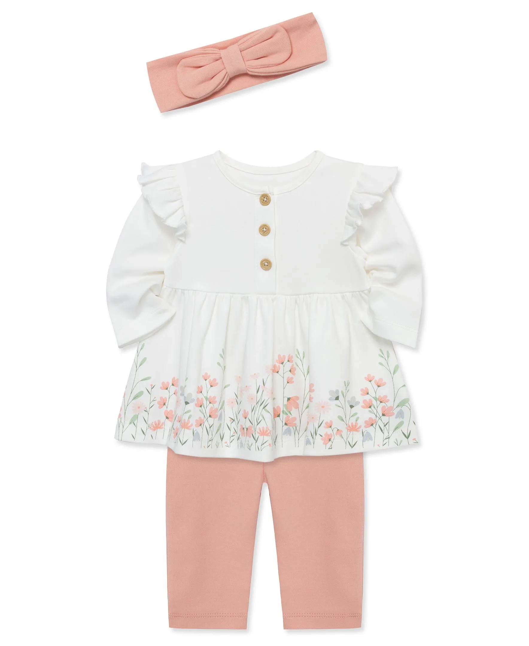 Meadow Border Tunic Set (3M-12M)