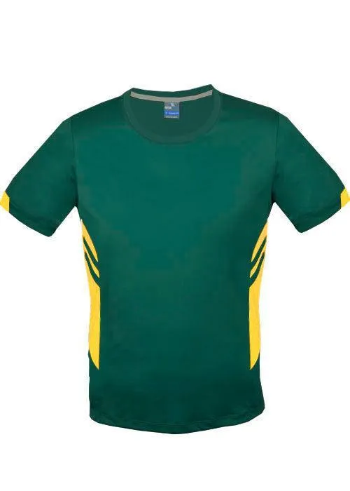 Mens Tasman Tee Bottle/Gold