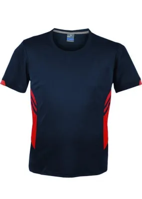 Mens Tasman Tee Navy/Red