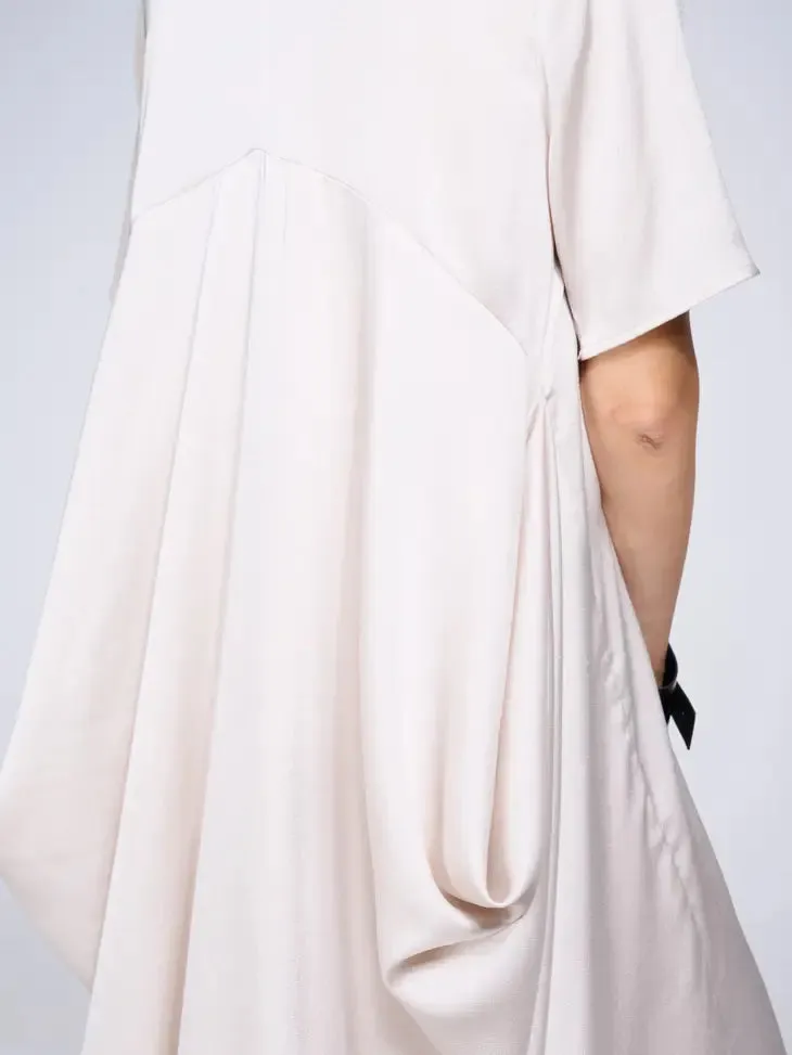 Metamorphoza Silky Midi Tunic Dress