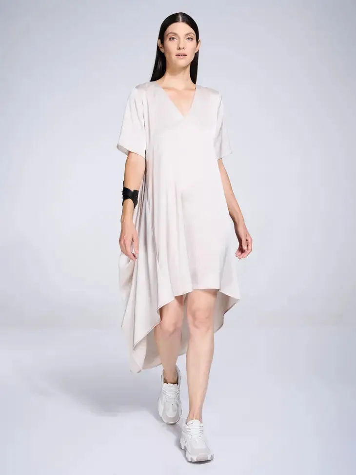 Metamorphoza Silky Midi Tunic Dress