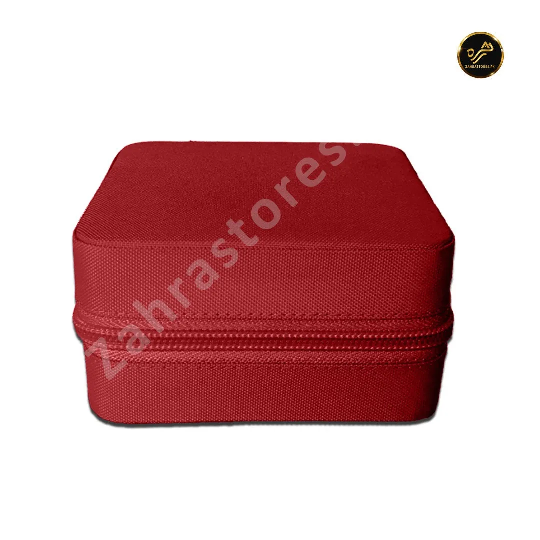 Mini Portable Travel Jewelry Case (RED)