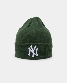 New Era New York Yankees Q223 Seasonal Knitted Beanie Dark Red