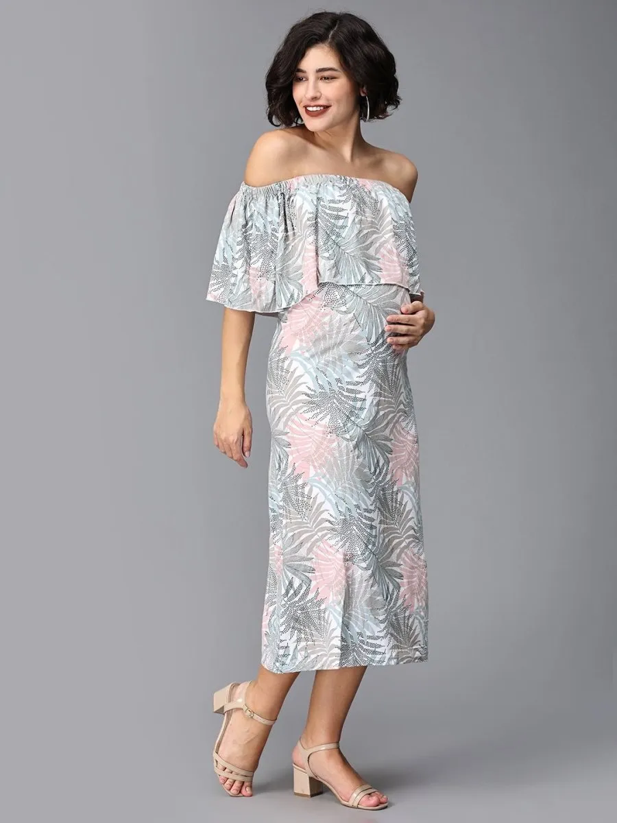 Oasis Tropical Maternity and Nursing Dress