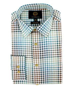 Ombre Check Shirt