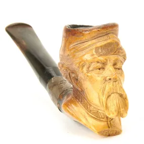 Original U.S. Civil War Era Hand Carved Bone Pipe