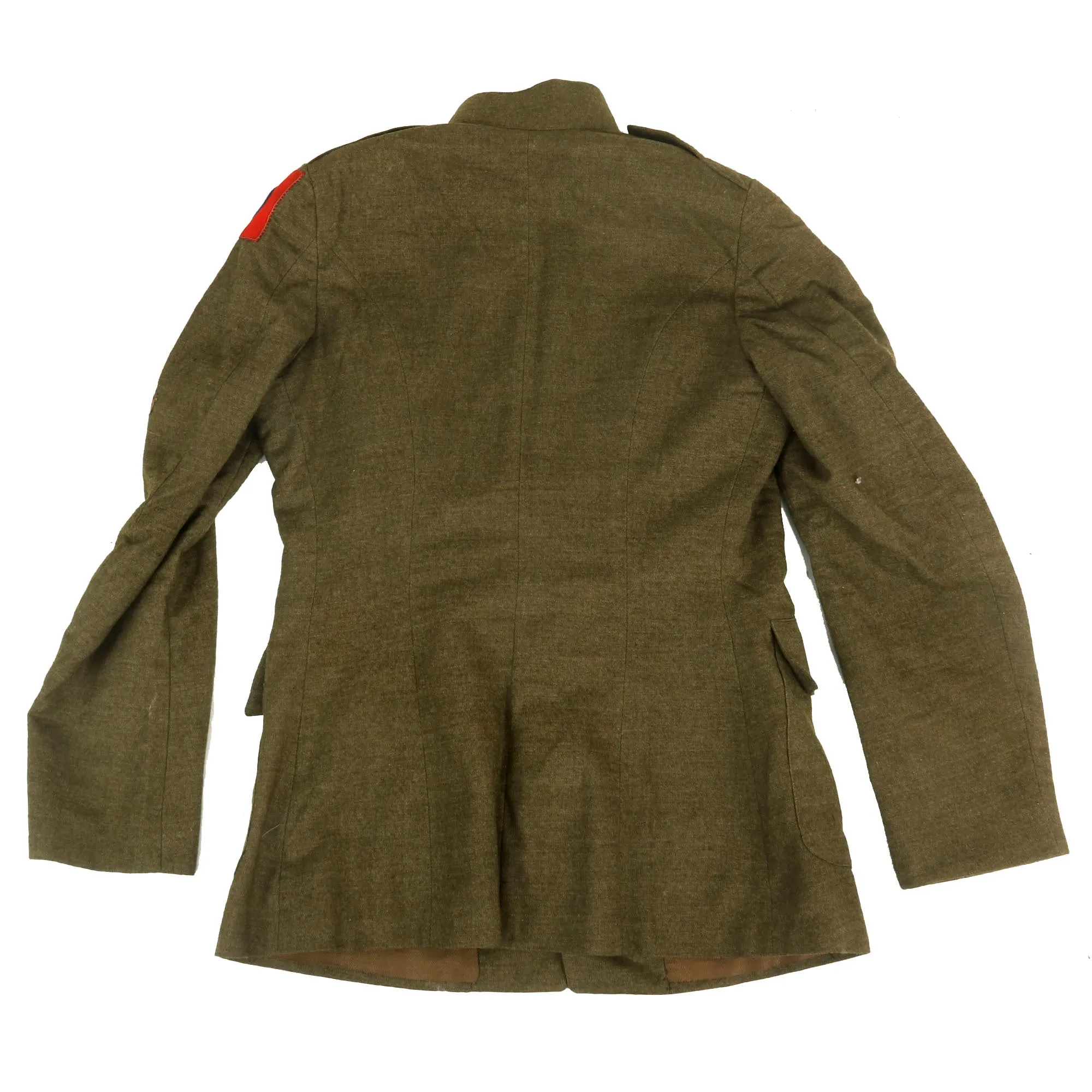 Original U.S. WWI 82nd All American Division Private Purchase Uniform Jacket & Breeches with Trench Whistle & Puttees