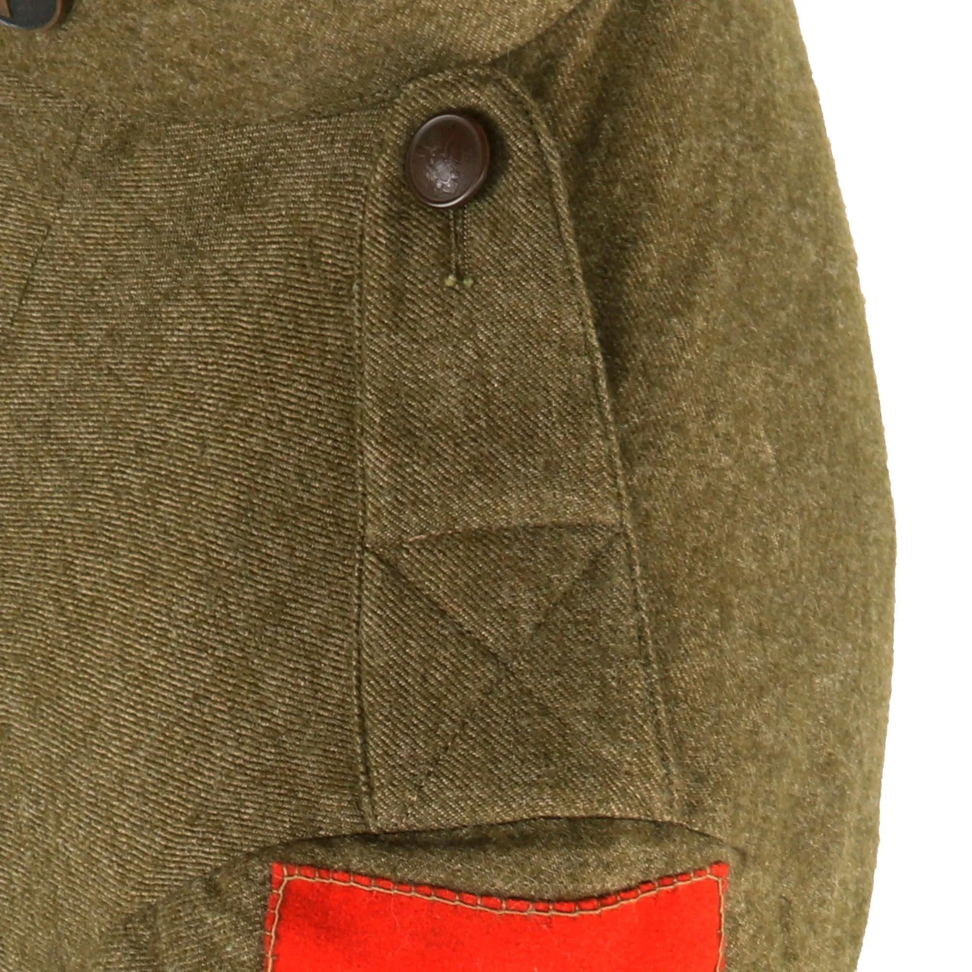 Original U.S. WWI 82nd All American Division Private Purchase Uniform Jacket & Breeches with Trench Whistle & Puttees