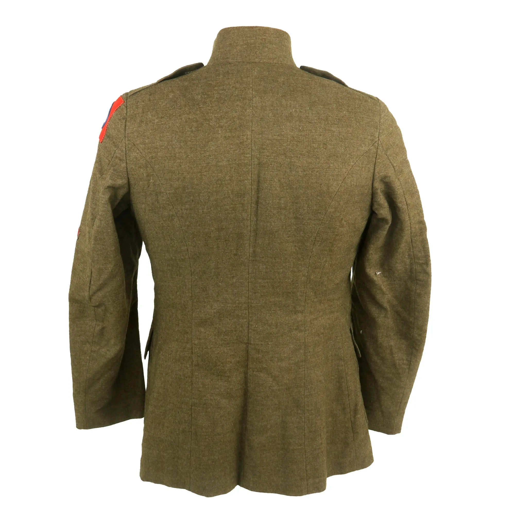 Original U.S. WWI 82nd All American Division Private Purchase Uniform Jacket & Breeches with Trench Whistle & Puttees