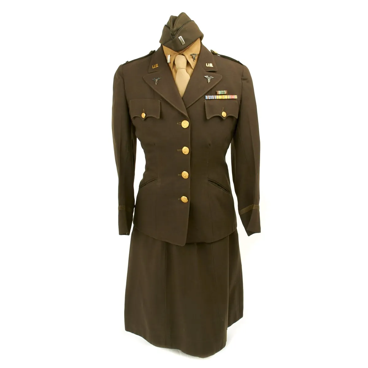 Original U.S. WWII Lieutenant US Army Medical Corps Combat Nurse Named Grouping