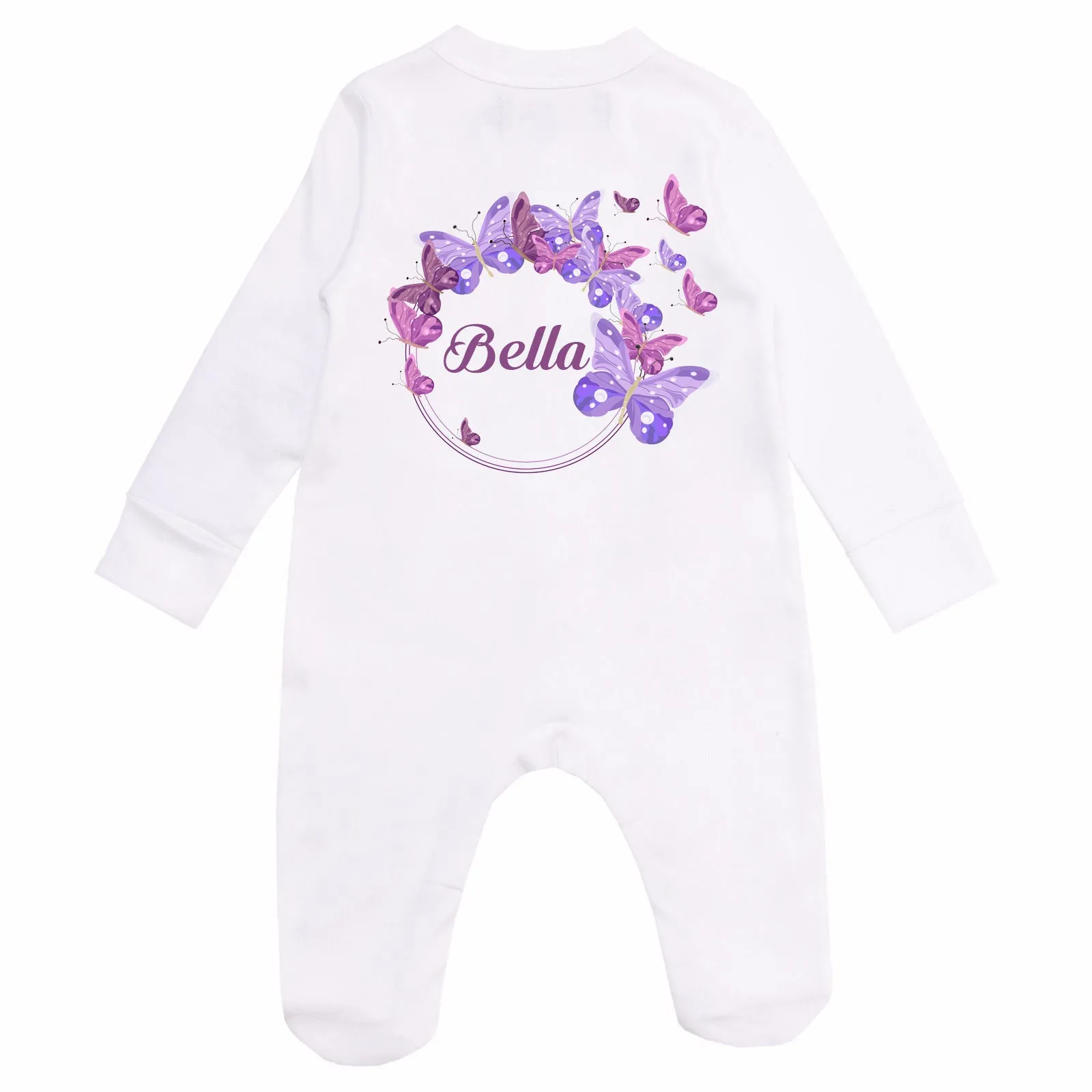 Personalized Onesie-Butterflies