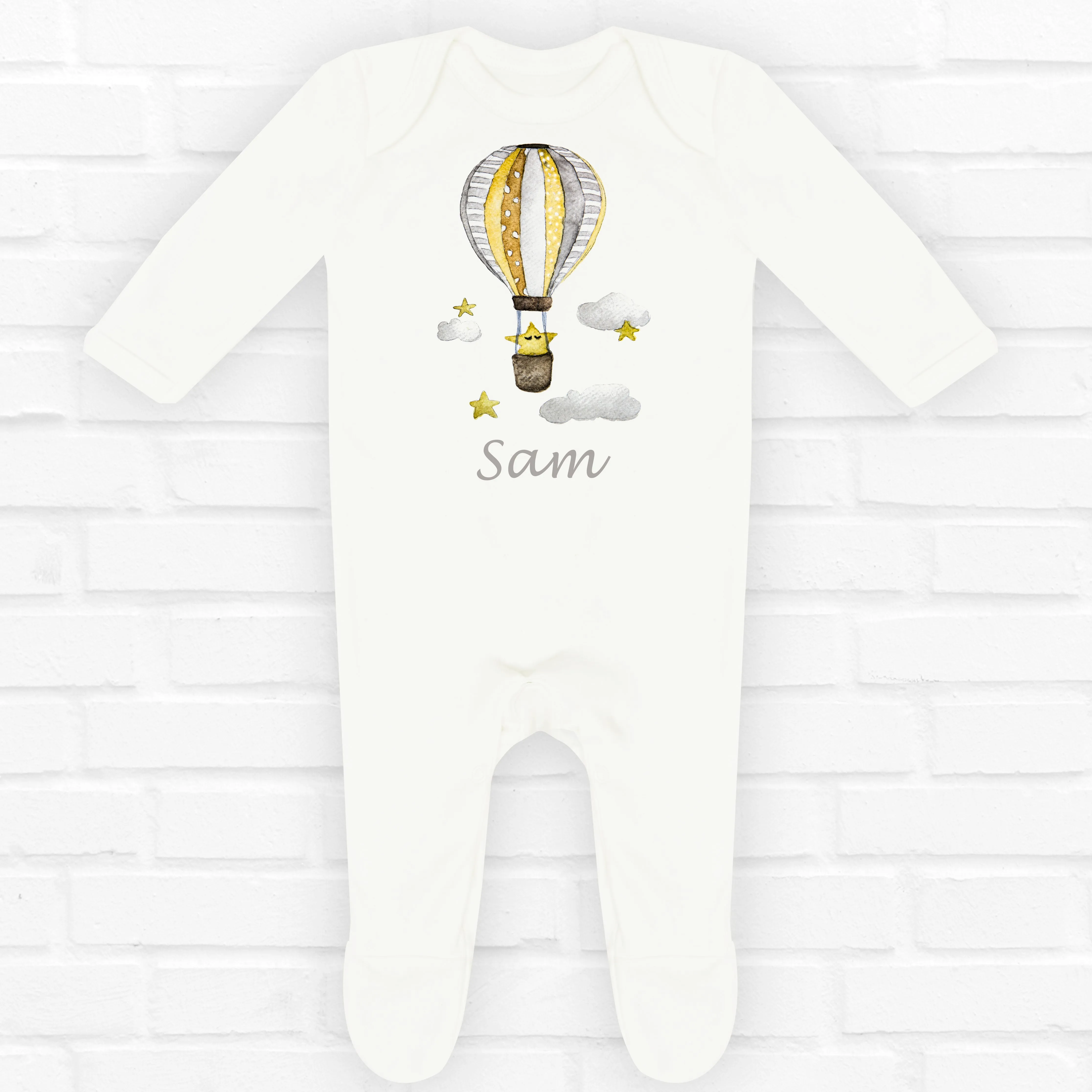 Personalized Onesie- Hot Air Balloon