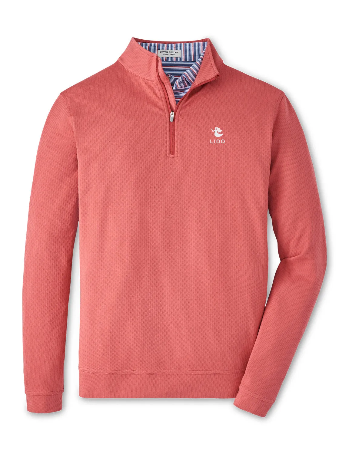 Peter Millar Oval Stitch Performance Perth 1/4 Zip