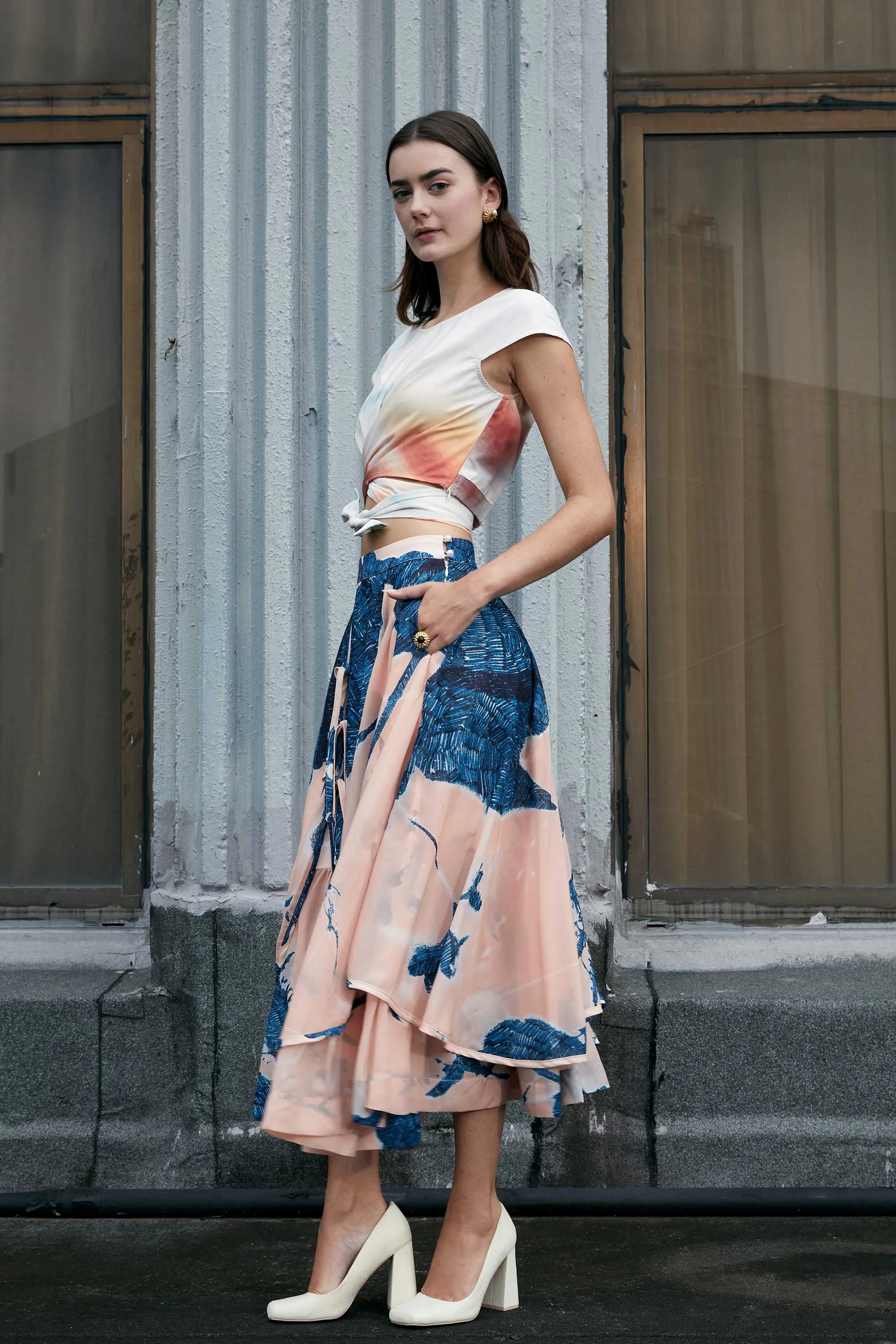 Piping Layered Skirt (Depth)