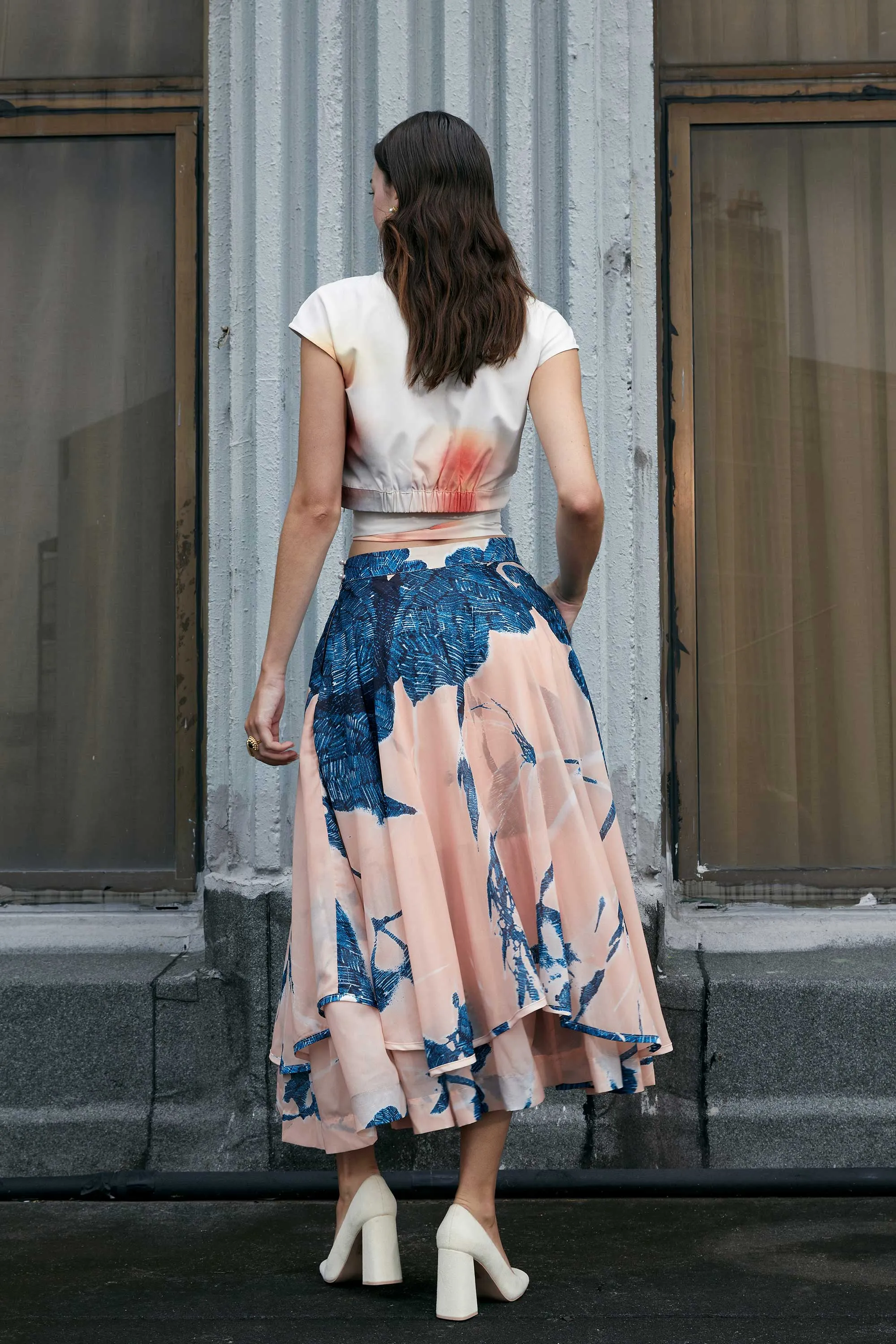 Piping Layered Skirt (Depth)