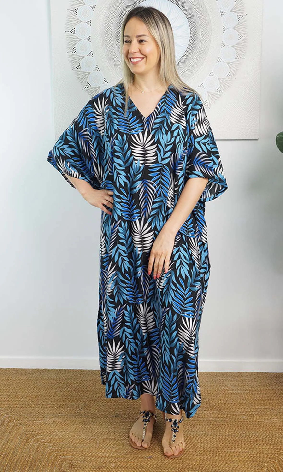 Rayon Premium Kaftan Long Kavieng, More Colours