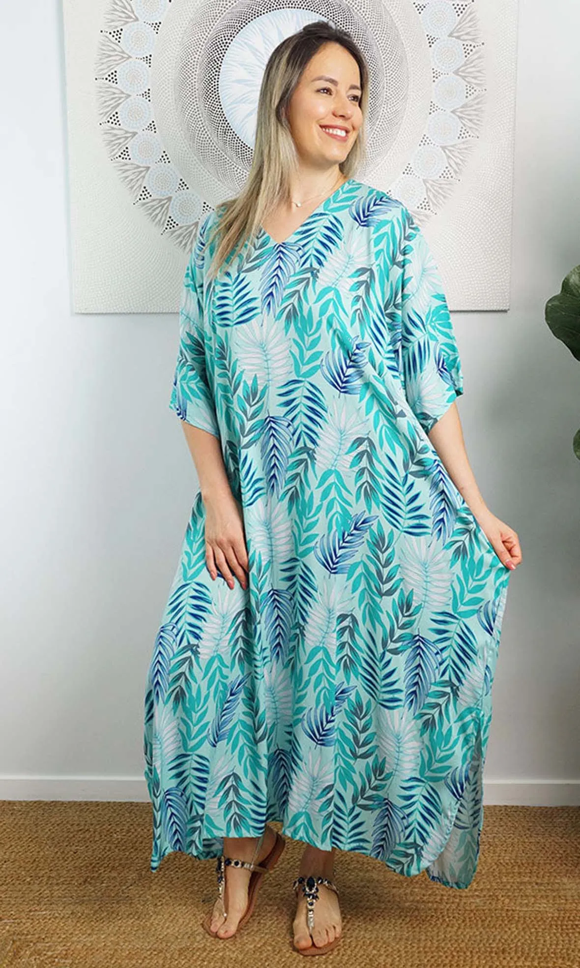 Rayon Premium Kaftan Long Kavieng, More Colours