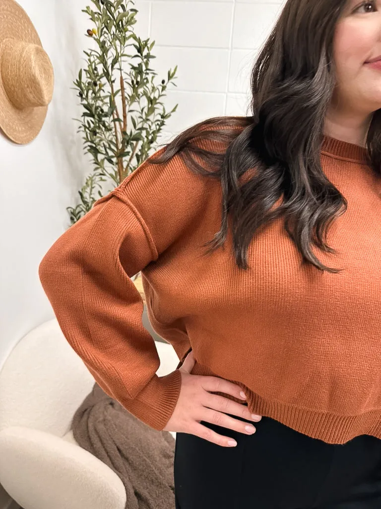 Relaxed Crop Sweater