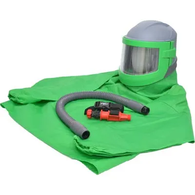 Sandblasting Helmet Nova 3 with Hot Tube made by RPB in the USA.