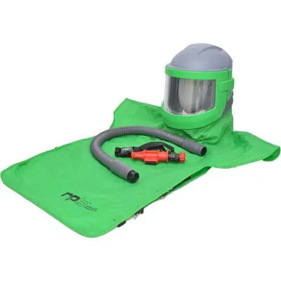 Sandblasting Helmet Nova 3 with Hot Tube made by RPB in the USA.