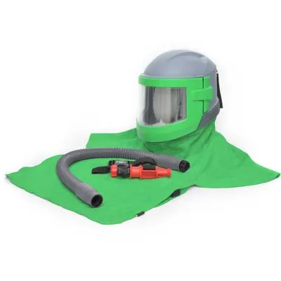 Sandblasting Helmet Nova 3 with Hot Tube made by RPB in the USA.