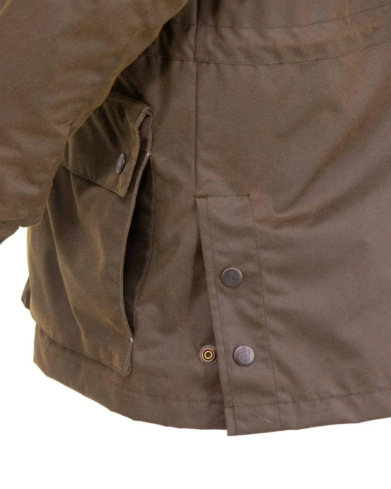 Swagman Waterproof Bronze Oilskin Jacket 2100