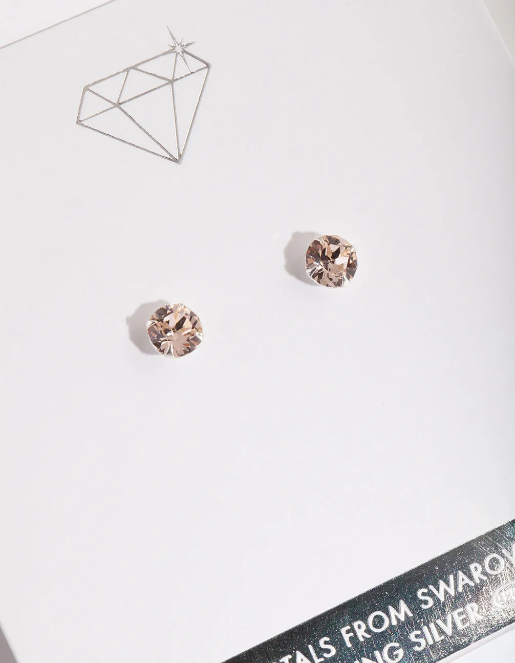 Swarovski Reflective Stud Earring