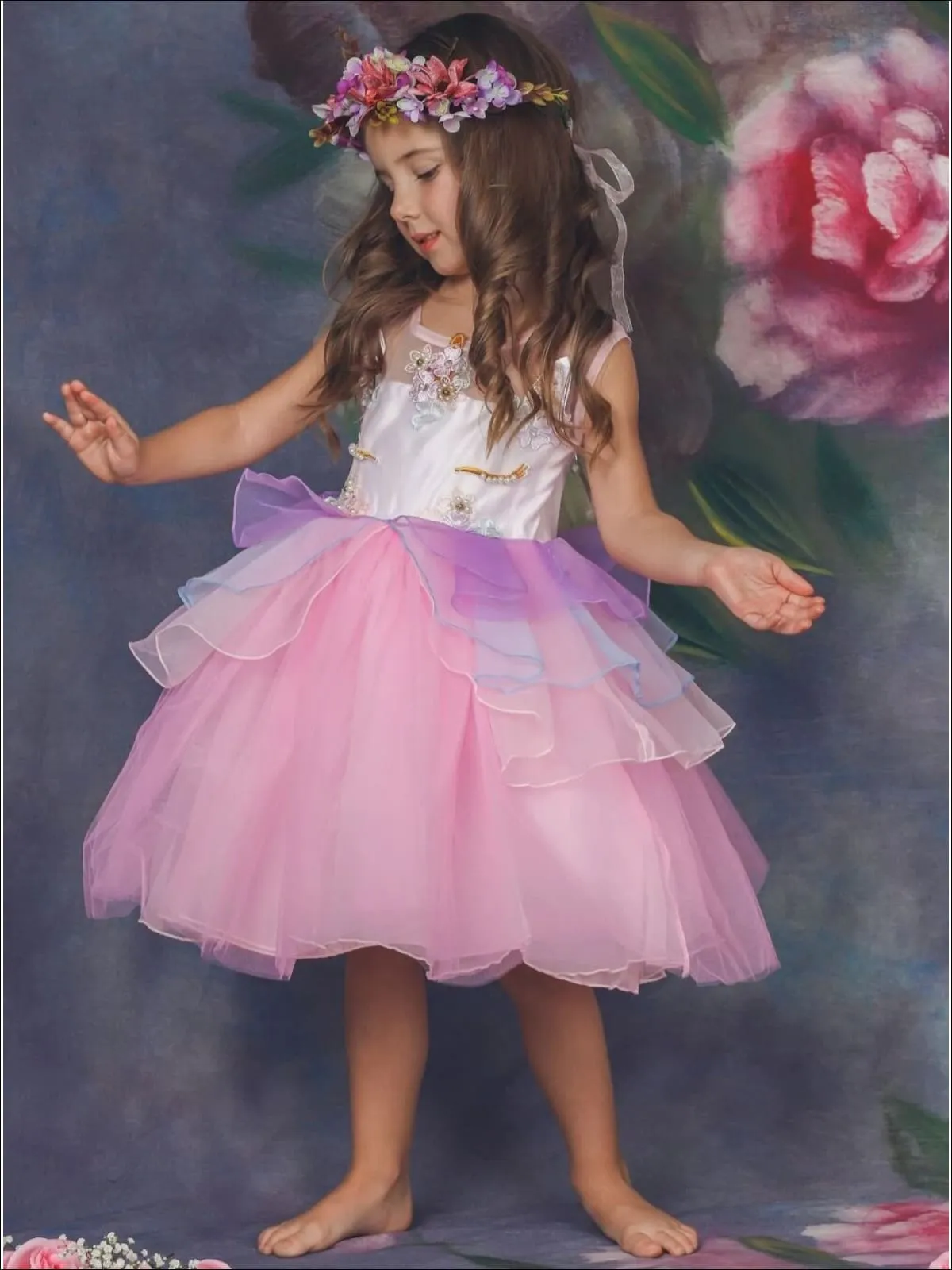 Sweet Unicorn Magic Party Tutu Dress