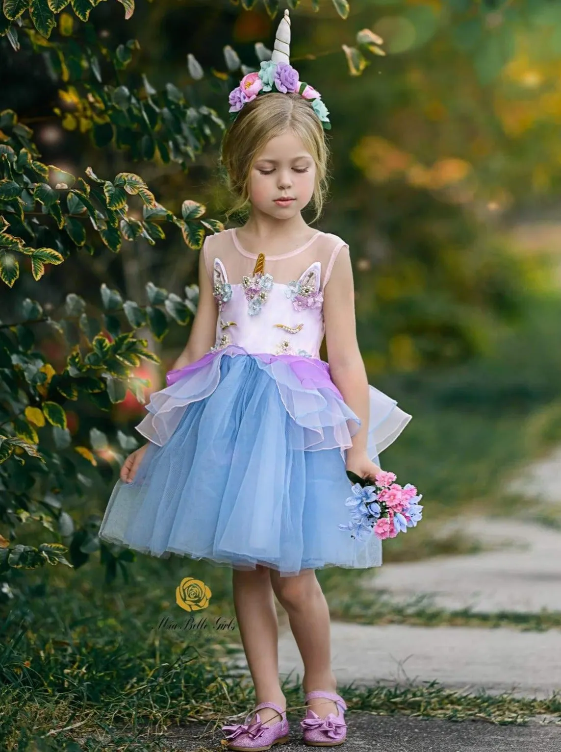 Sweet Unicorn Magic Party Tutu Dress