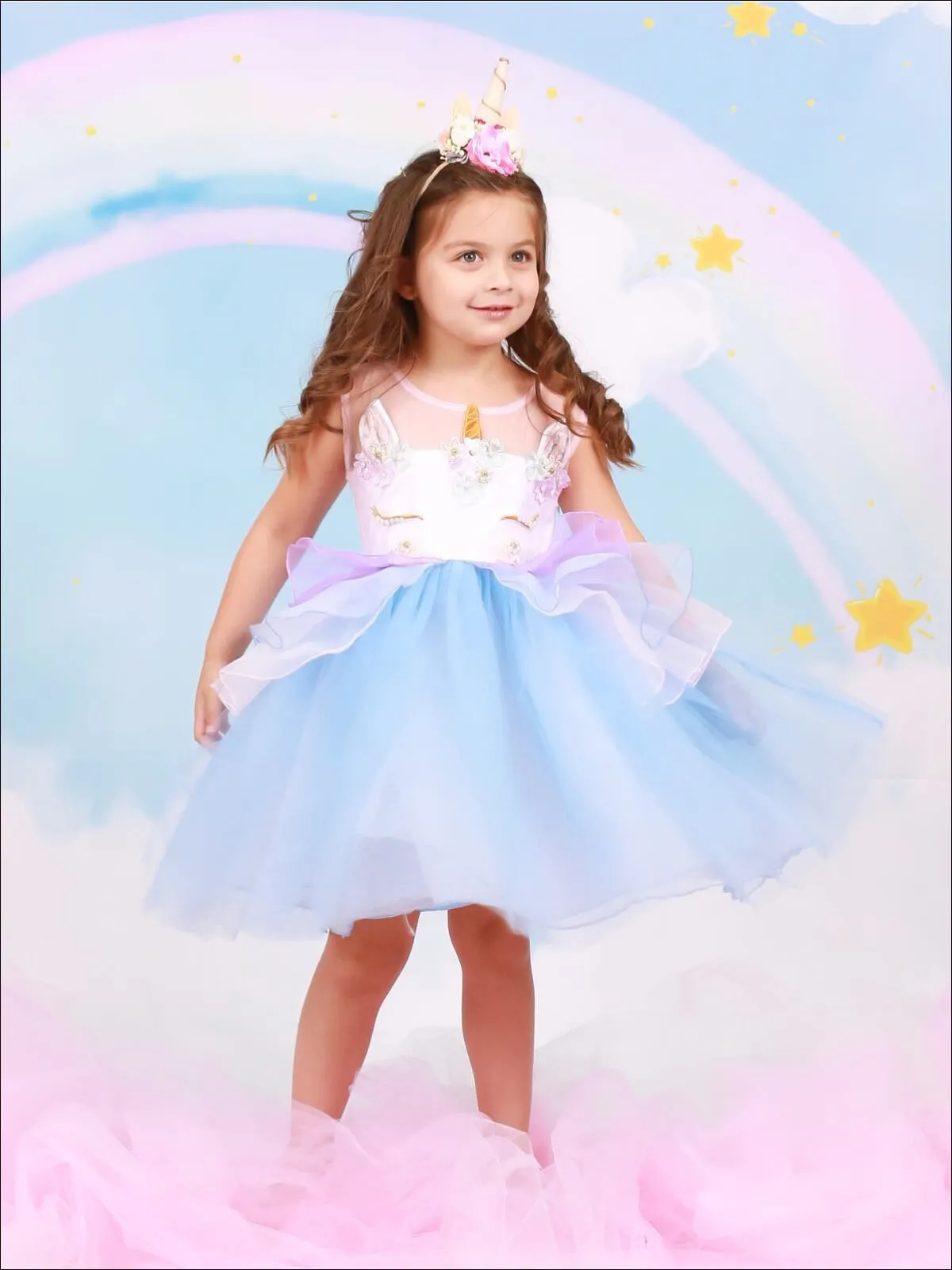 Sweet Unicorn Magic Party Tutu Dress