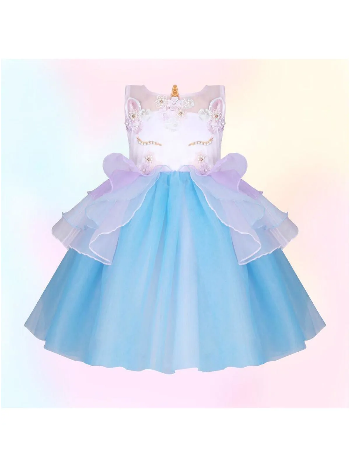 Sweet Unicorn Magic Party Tutu Dress