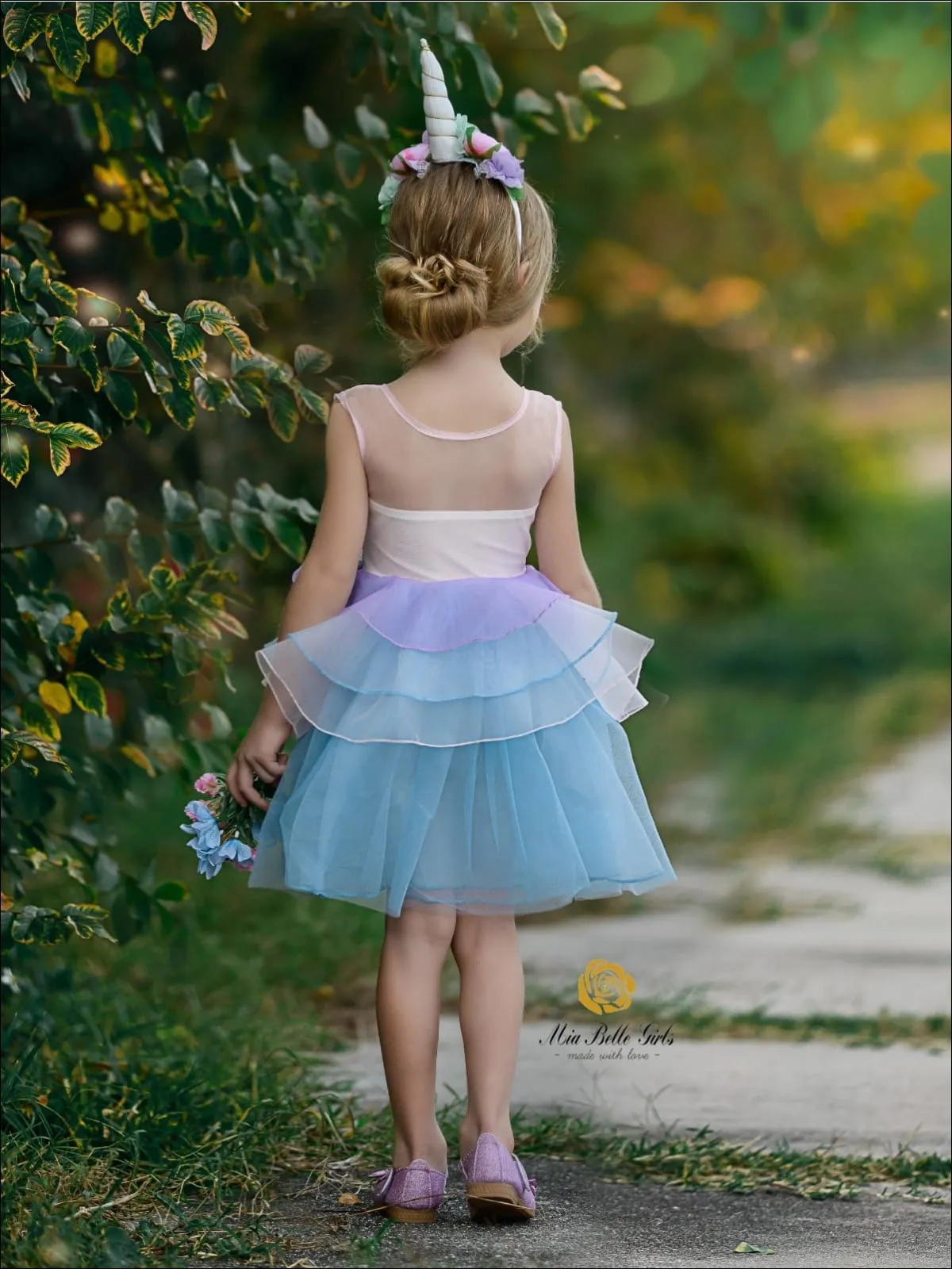 Sweet Unicorn Magic Party Tutu Dress