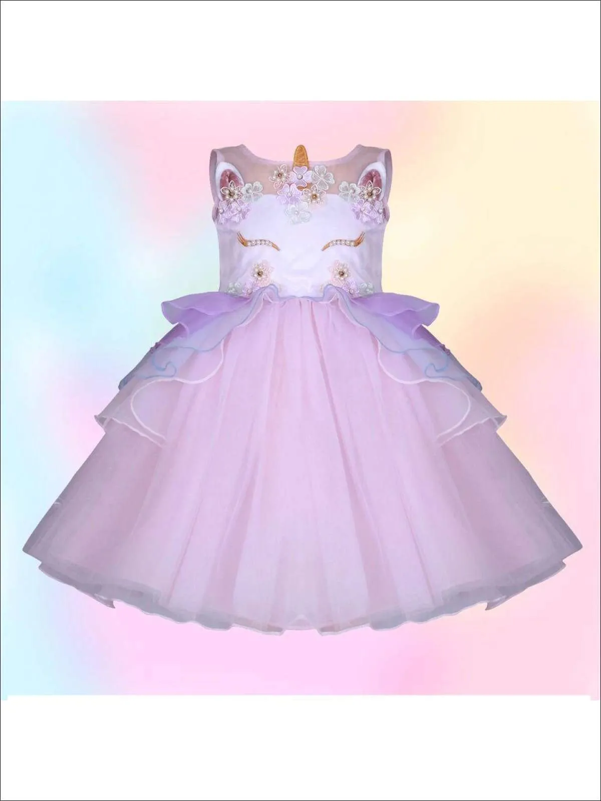 Sweet Unicorn Magic Party Tutu Dress