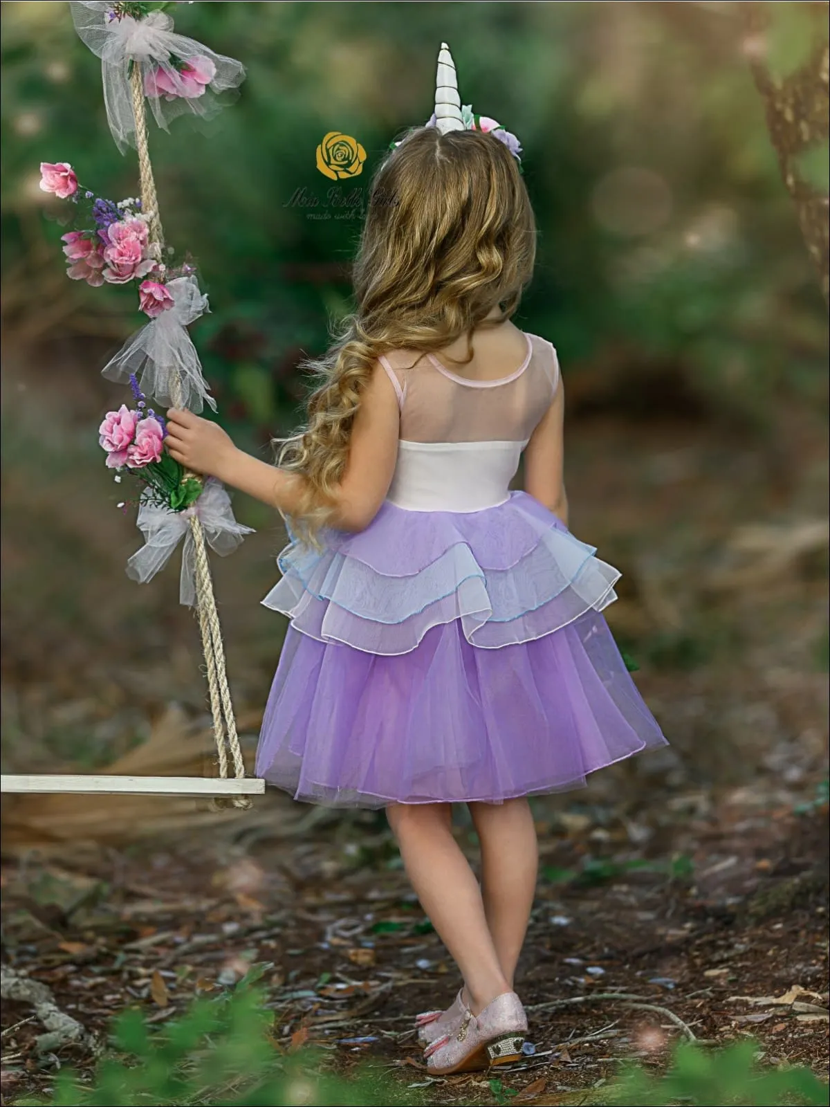 Sweet Unicorn Magic Party Tutu Dress