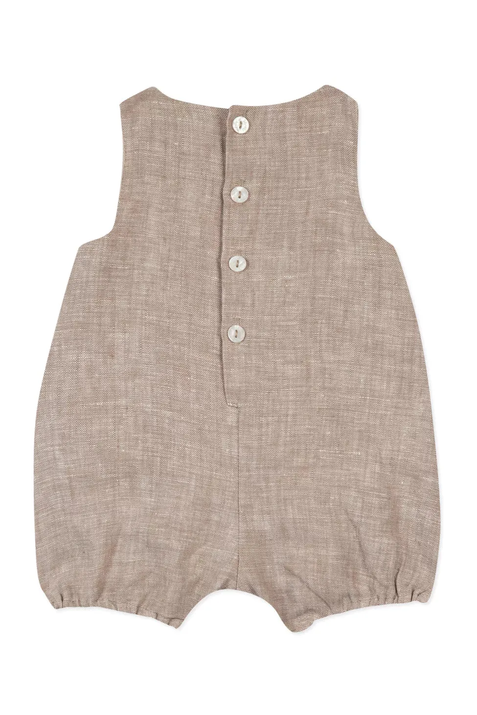 TAR Tobacco Baby Linen Romper