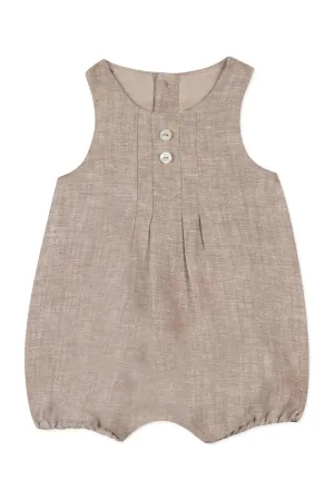 TAR Tobacco Baby Linen Romper