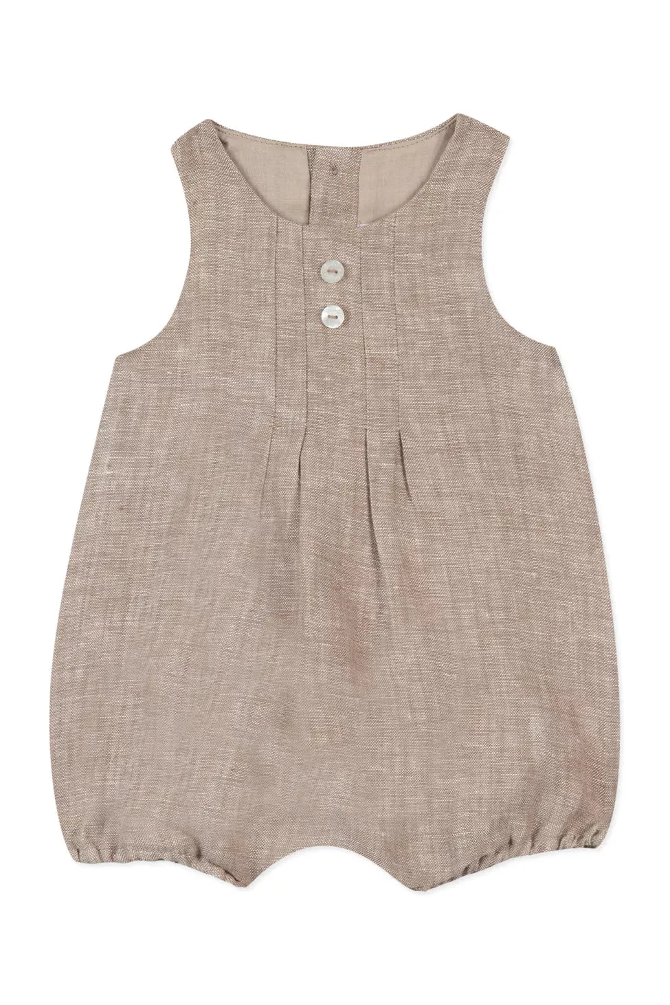 TAR Tobacco Baby Linen Romper