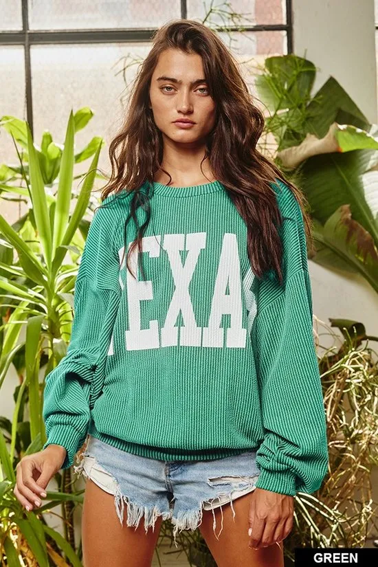 TEXAS OVERSIZE PULLOVER